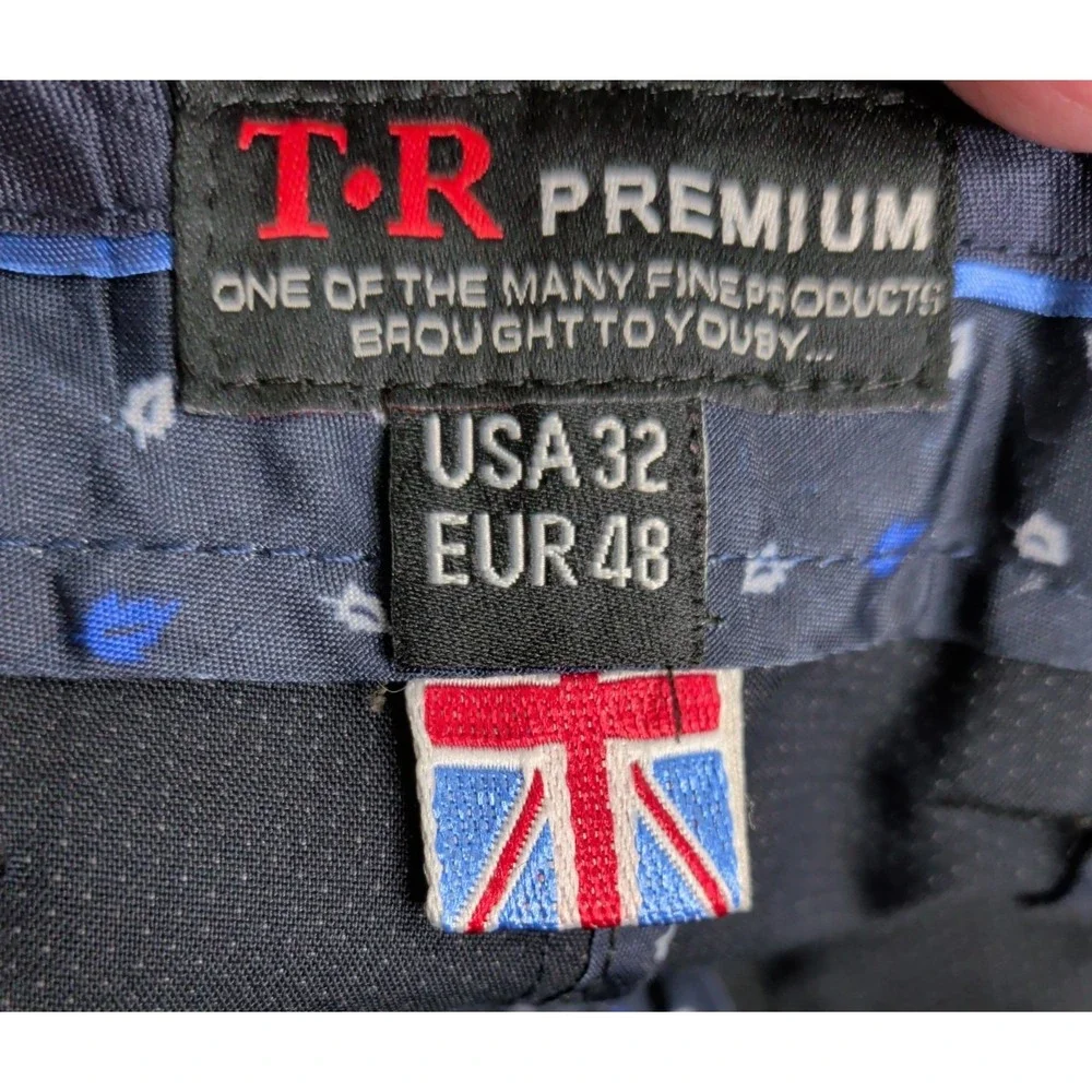 Tr Premium Navy Print Pants